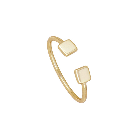 Anel Minimalista de Quadrados