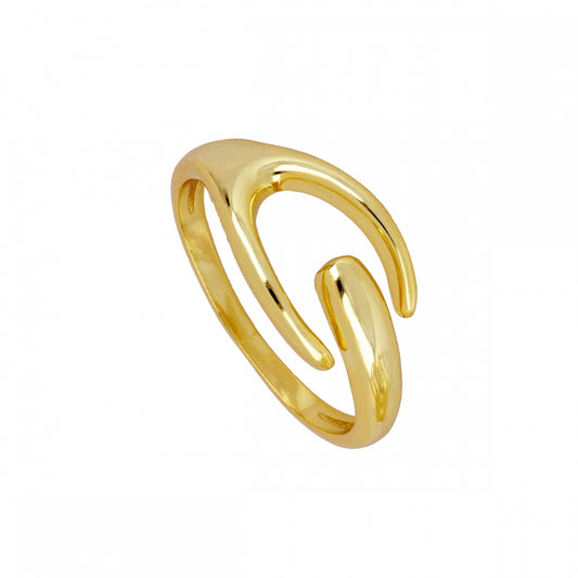 Anel Linhas Contemporâneo