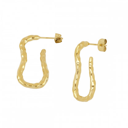 Brinco Martelé em Aço Inox