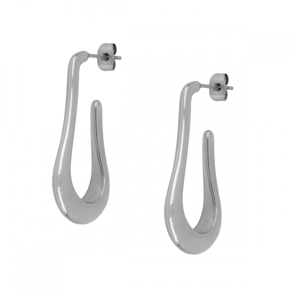 Brinco Minimalista em Aço Inox