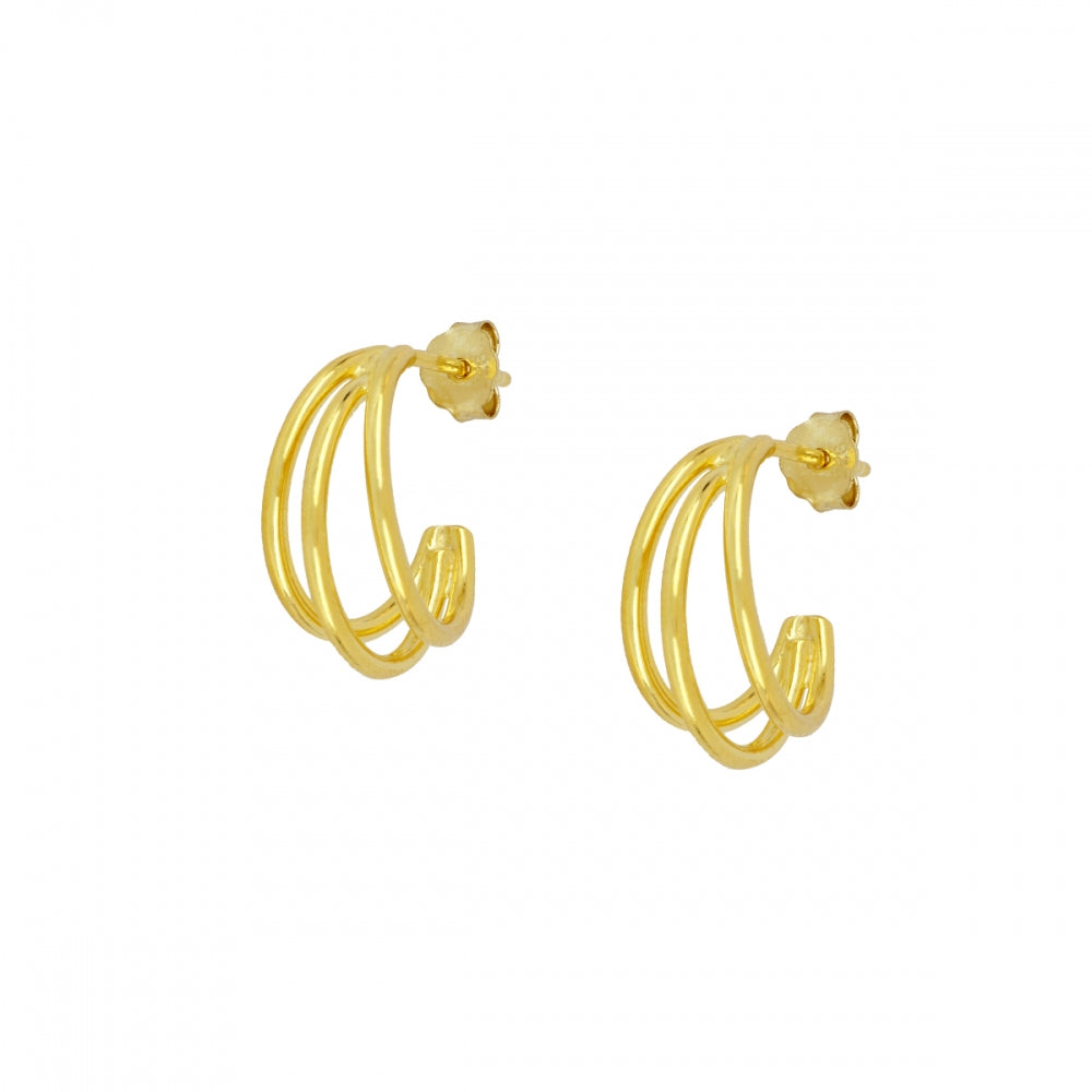 Brinco Elegante 3 Argolas