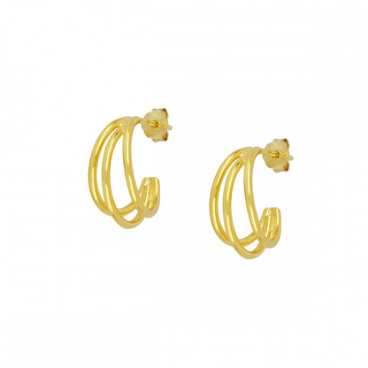 Brinco Elegante 3 Argolas