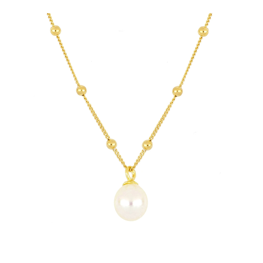 Colar Delicado com Pingente Pérola