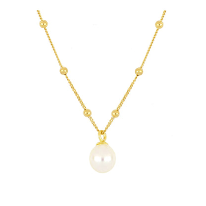 Colar Delicado com Pingente Pérola